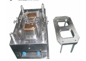 中国500毫升薄壁PP盒塑胶模具 不二之选，搭配橡胶减震垫提升卓越性能